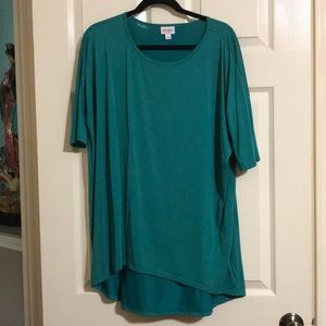 Solid Teal LuLaRoe Irma